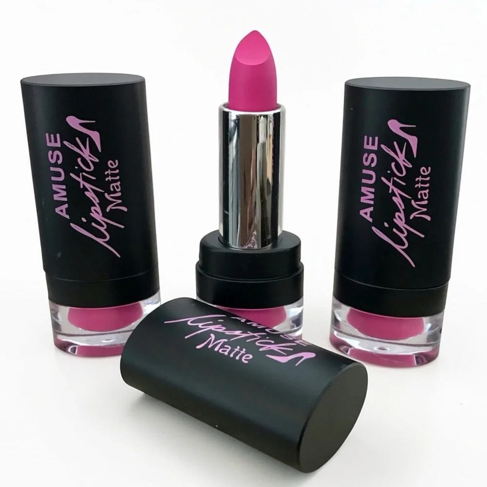 🆕3pcs Amuse Matte Lipstick